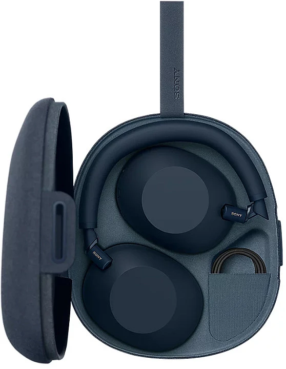 Sony WH-1000XM6 belaidės ausinės, Mėlynos