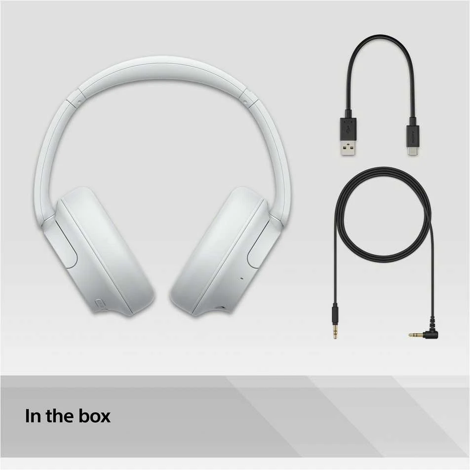 Sony WH-CH720N baltas Extra-Bass Ausinės