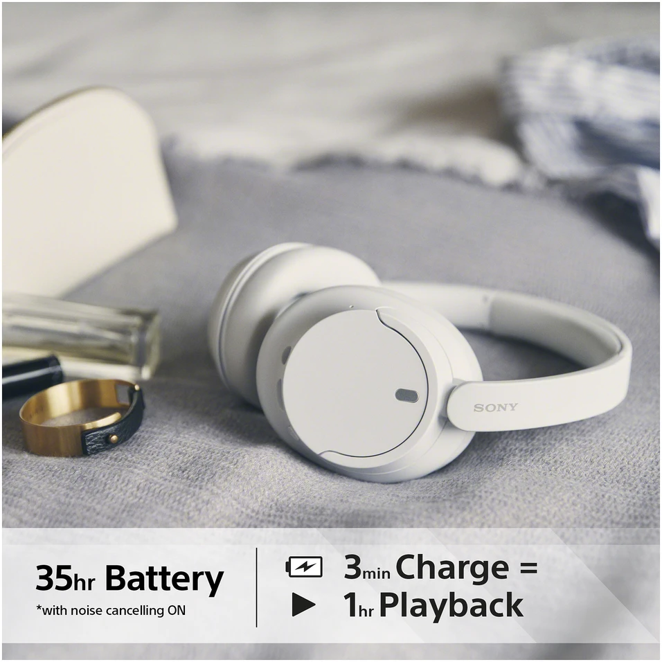 Sony WH-CH720N balti Extra-Bass ausinės