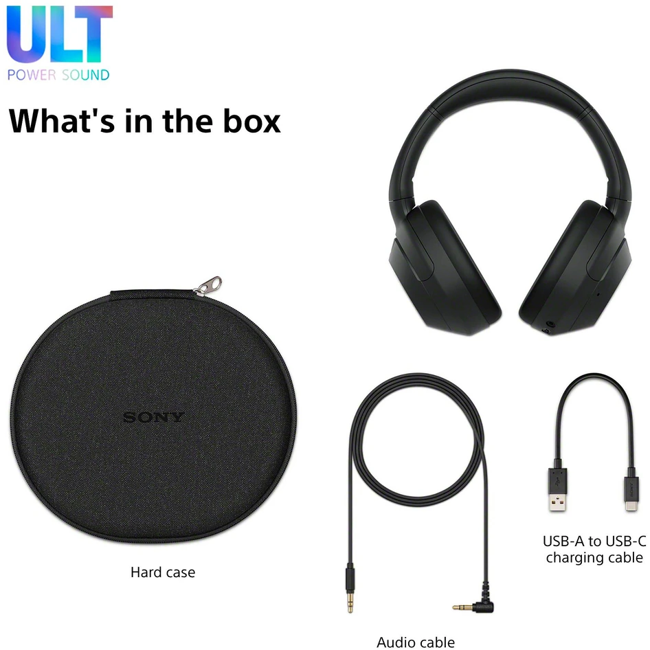 Sony WH-ULT900N belaidės ausinės, Baltos spalvos