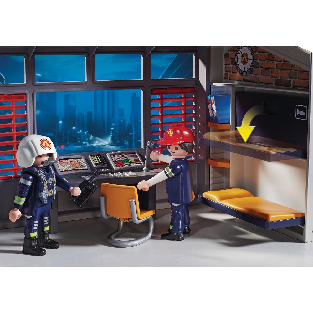 PLAYMOBIL CITY ACTION Ugniagesių gaisrinė su kopėčiomis, 9463