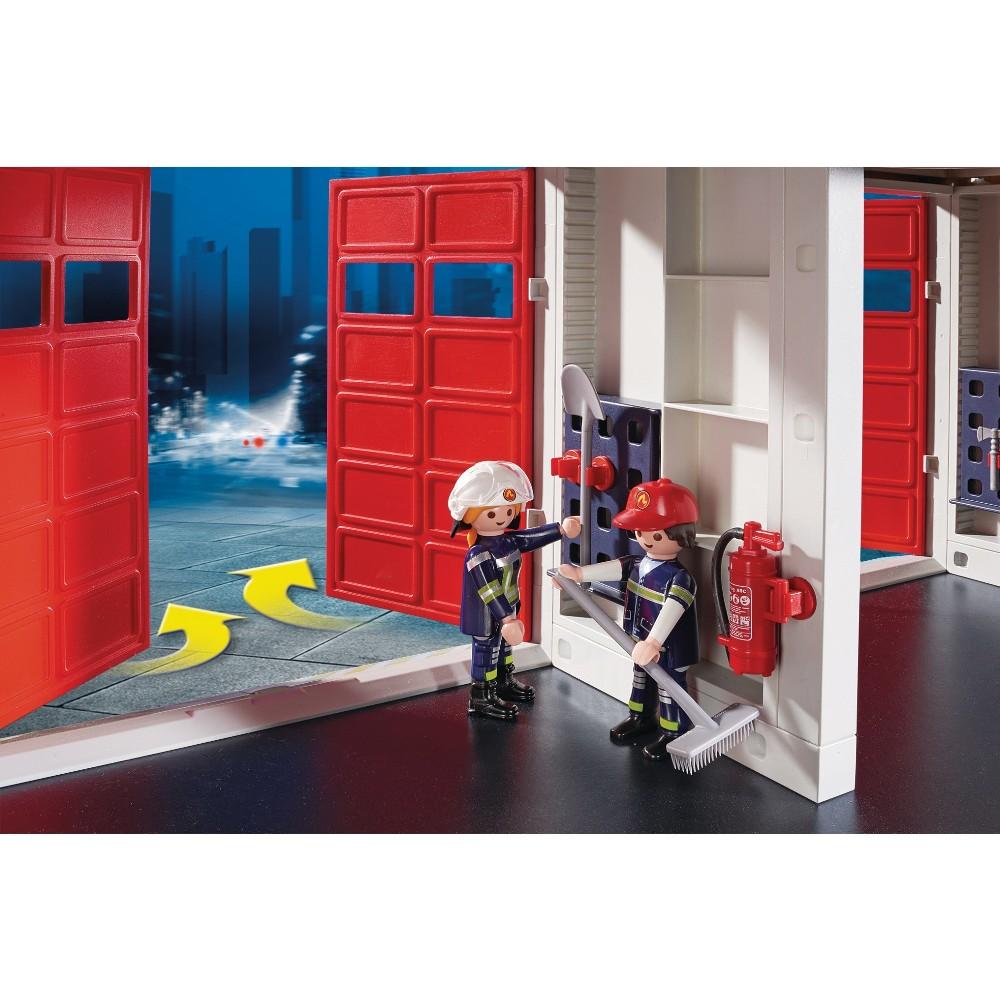 PLAYMOBIL CITY ACTION Ugniagesių gaisrinė su kopėčiomis, 9463
