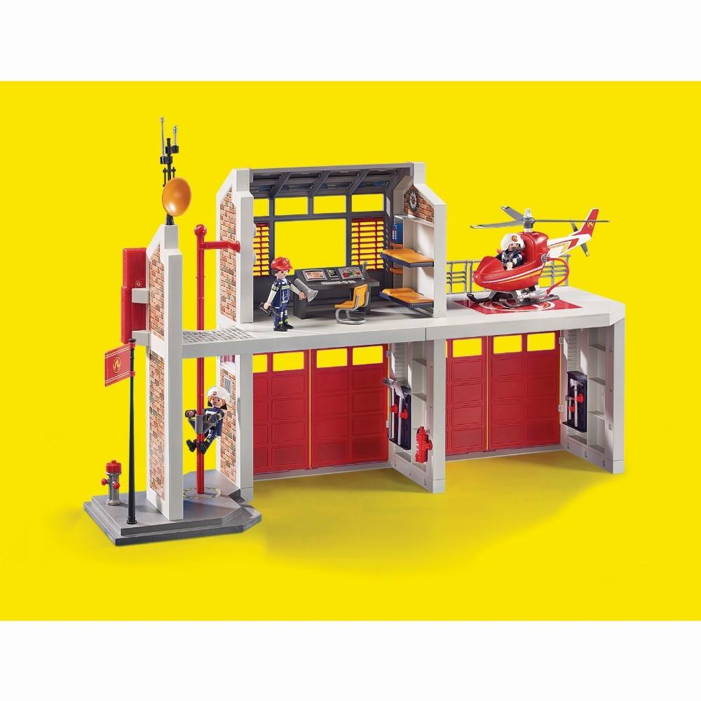 PLAYMOBIL CITY ACTION Ugniagesių gaisrinė su kopėčiomis, 9463