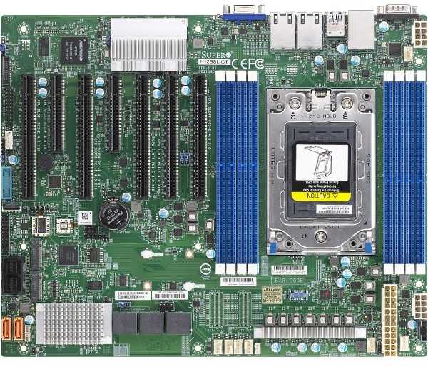 pagrindinė plokštė SuperMicro H12SSL-CT