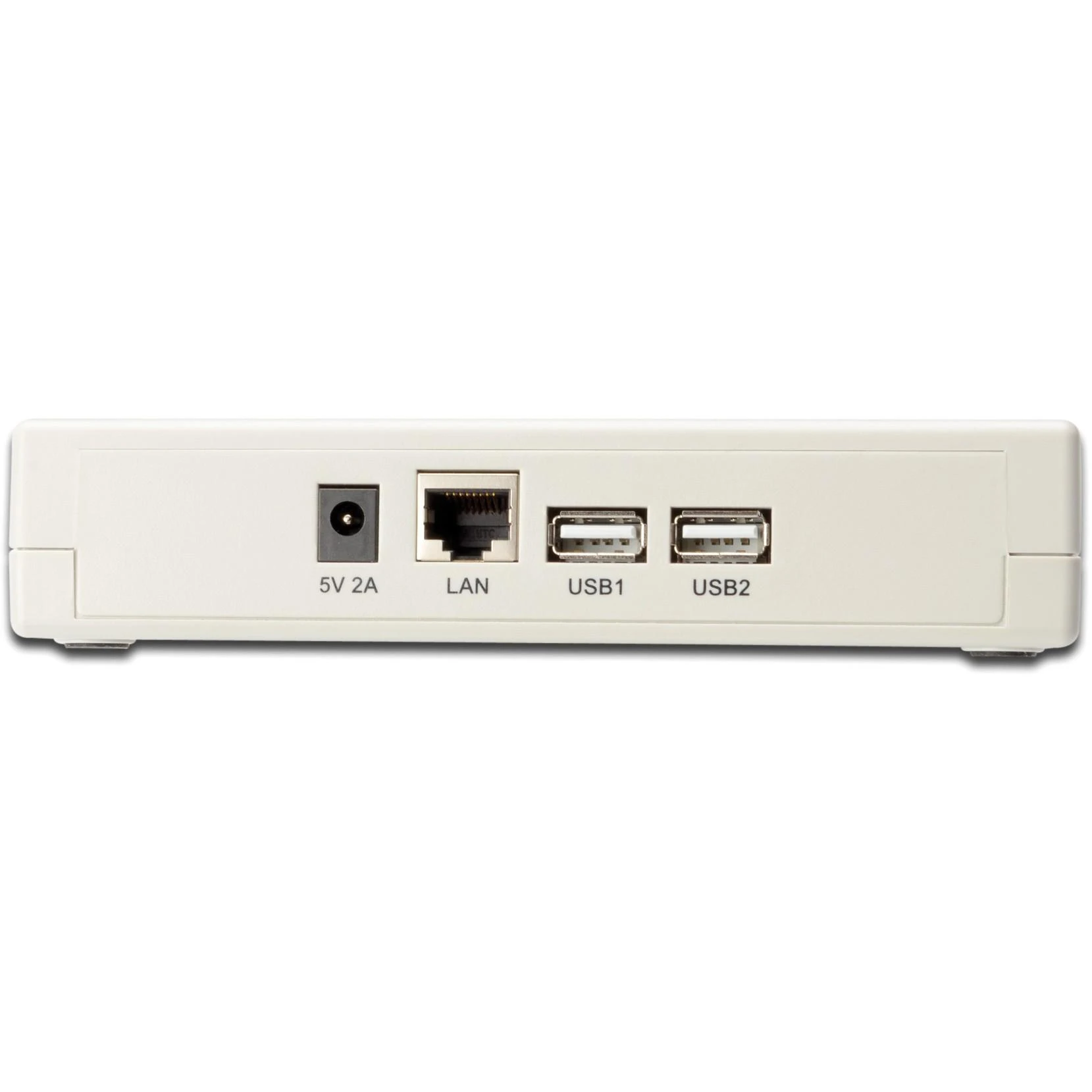 Assmann Electronic DIGITUS greito eterneto spausdinimo serveris 2+1port 2xUSB2.0 1xparallel 1xRJ-45 su maitinimo šaltiniu