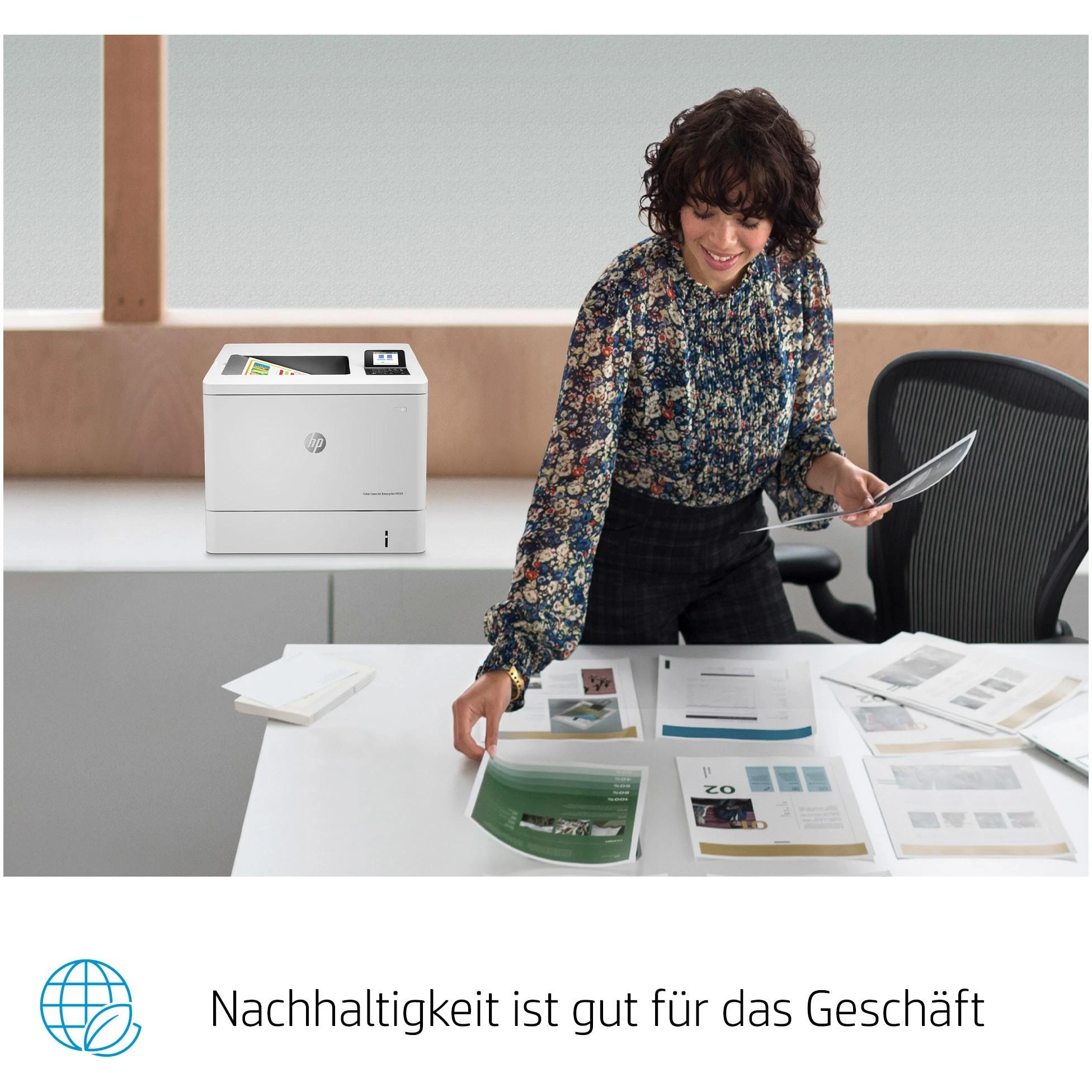 Spausdintuvas „Hewlett Packard“ (HP) „HP Color LaserJet Enterprise M554dn“ A4 spalvotas lazerinis USB 33 psl./min. (ML)