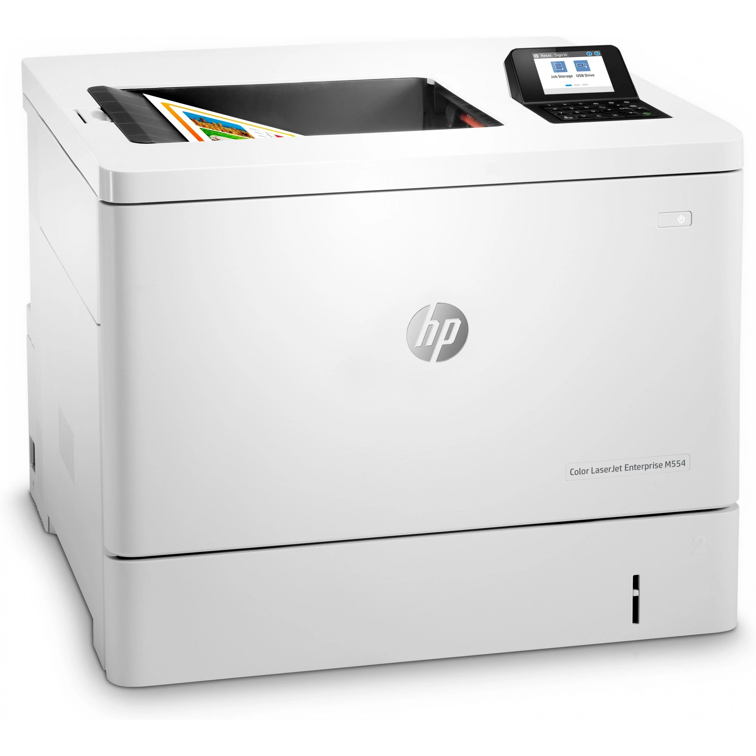 Spausdintuvas „Hewlett Packard“ (HP) „HP Color LaserJet Enterprise M554dn“ A4 spalvotas lazerinis USB 33 psl./min. (ML)
