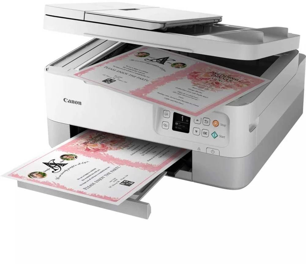 Spausdintuvas Canon PIXMA TS7451i | Spalvotas | Rašalinis | Kopijuoti, spausdinti, nuskaityti | Wi-Fi | Maksimalus ISO A serijos popieriaus dydis A4 | Baltas