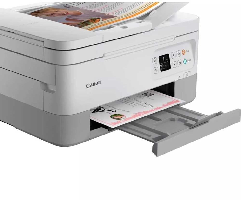Spausdintuvas Canon PIXMA TS7451i | Spalvotas | Rašalinis | Kopijuoti, spausdinti, nuskaityti | Wi-Fi | Maksimalus ISO A serijos popieriaus dydis A4 | Baltas