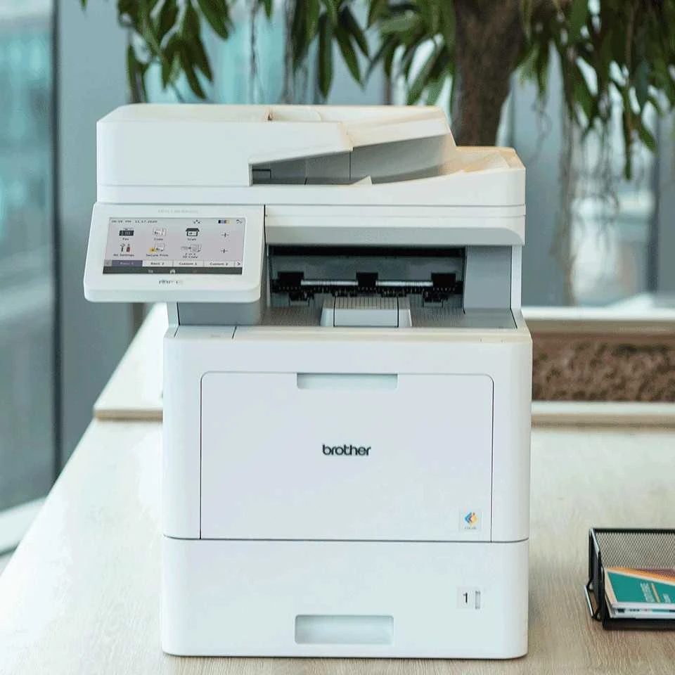 Spausdintuvas BROTHER MFC-L9670CDN COLOUR LASER AIO, ADF, DUPLEX, LAN-1GBE, NFC, 2GB, 40PPM (DUPLEX 40/40)