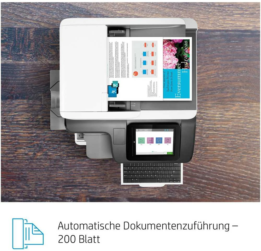 Spausdintuvas „Hewlett Packard“ (HP) „HP Color LaserJet Enterprise Flow MFP M776zs“ (T3U56A # B19)