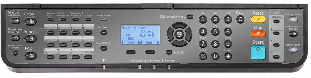 Kyocera ECOSYS MA2100cfx Spausdintuvas lazerinis spalvotas MFP A4 21 ppm Tinklinis LAN USB