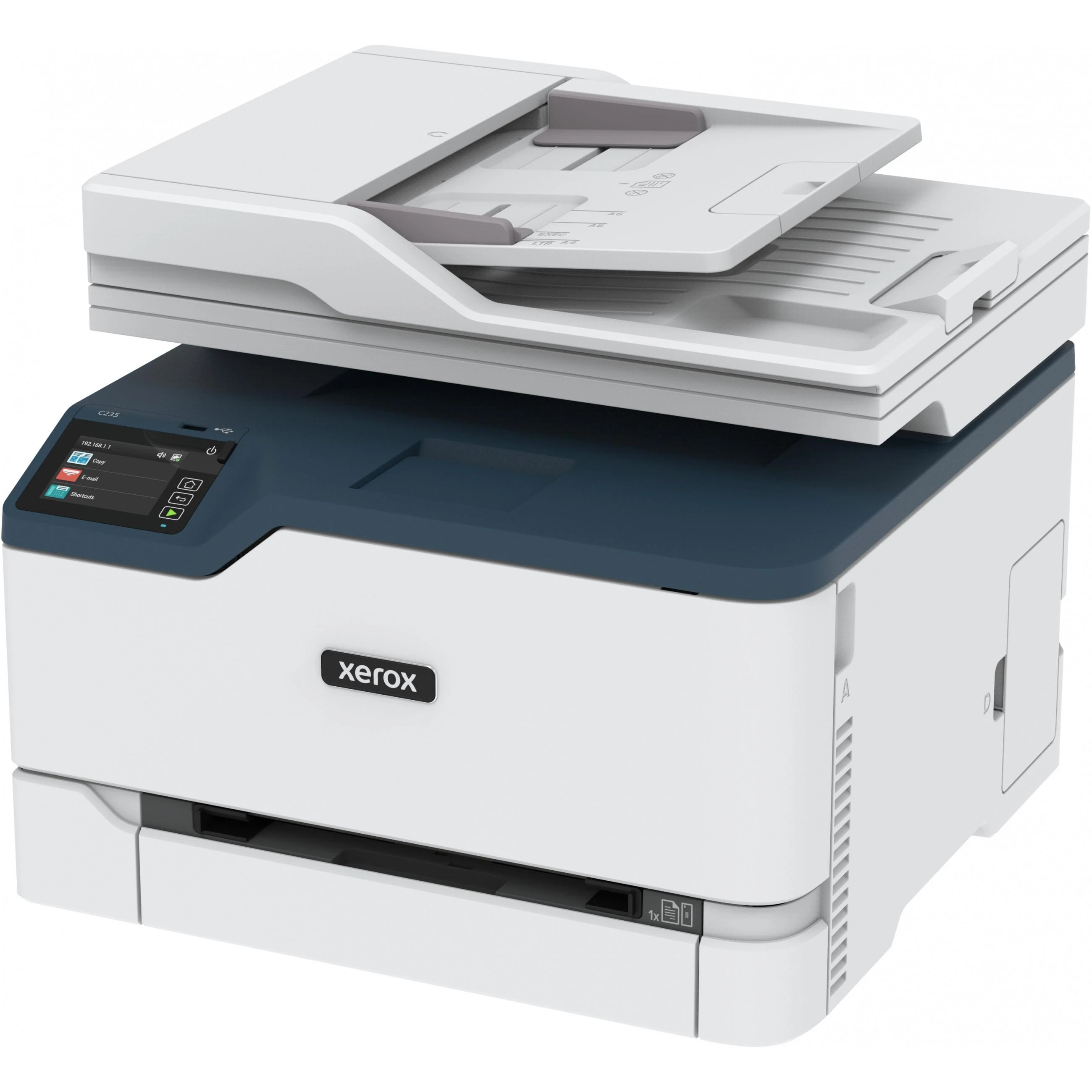Spausdintuvas Xerox C235, USB, WiFi, Baltos/Pilkos spalvos