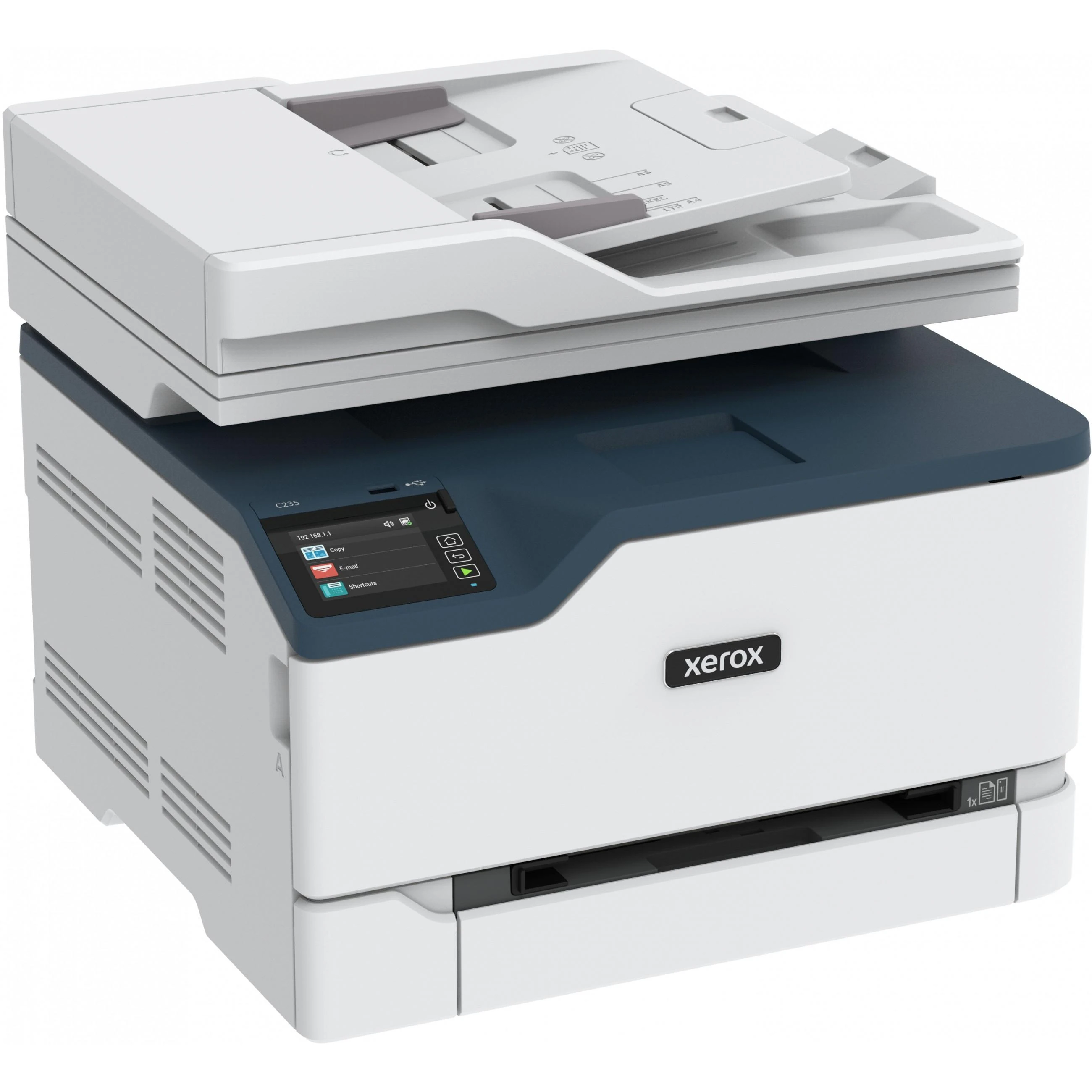 Spausdintuvas Xerox C235, USB, WiFi, Baltos/Pilkos spalvos