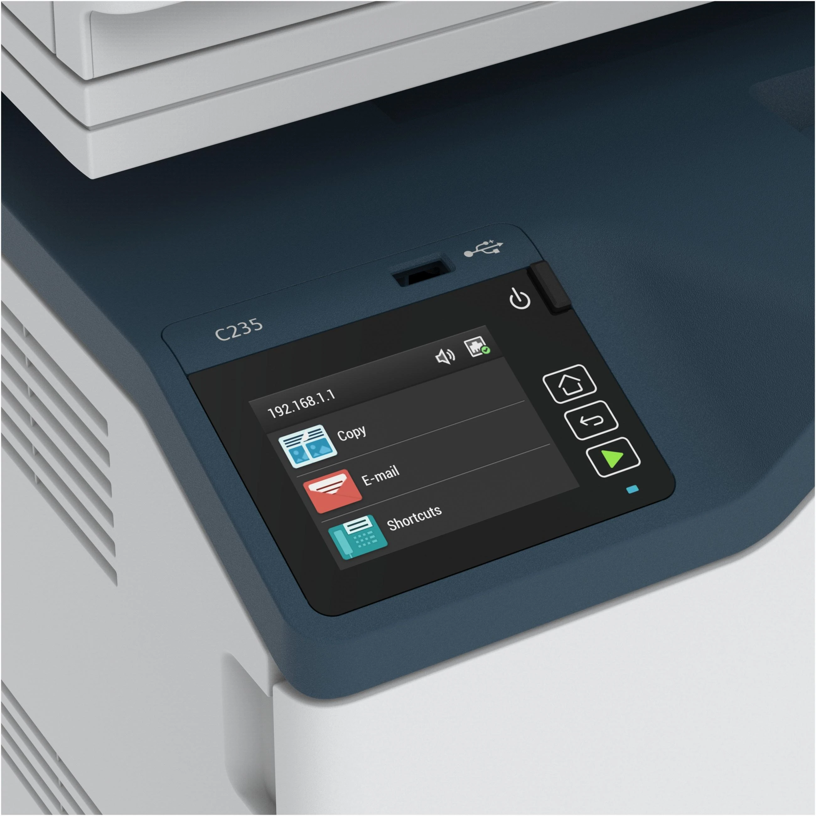Spausdintuvas Xerox C235, USB, WiFi, Baltos/Pilkos spalvos