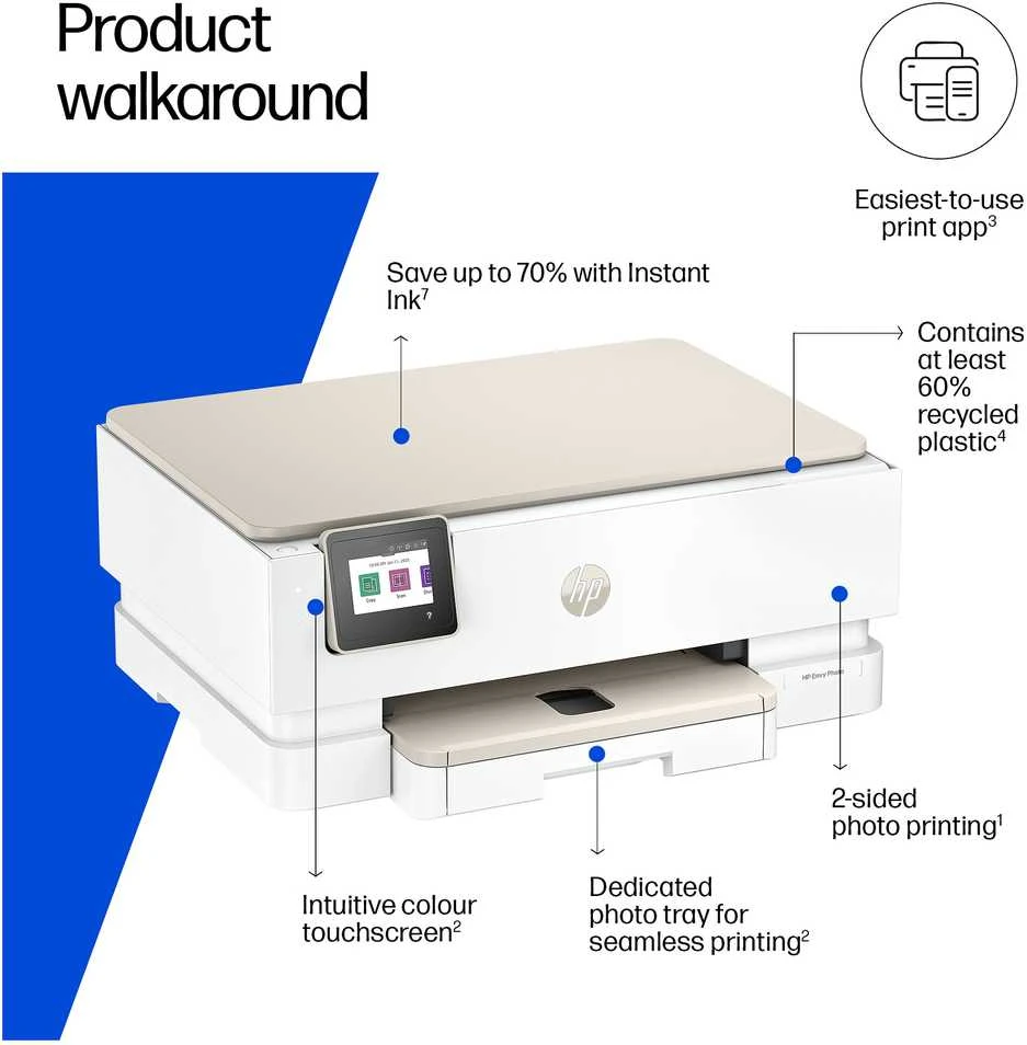 HP „Envy Photo 7230“ daugiafunkcis spausdintuvas