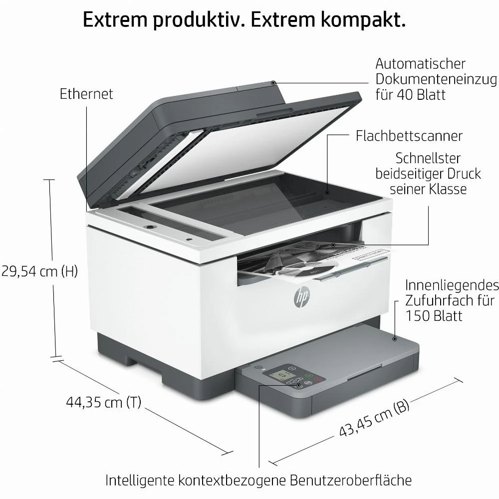 Spausdintuvas Hewlett Packard (HP) HP Daugiafunkcinis įrenginys LaserJet M234sdn (9YG02F)