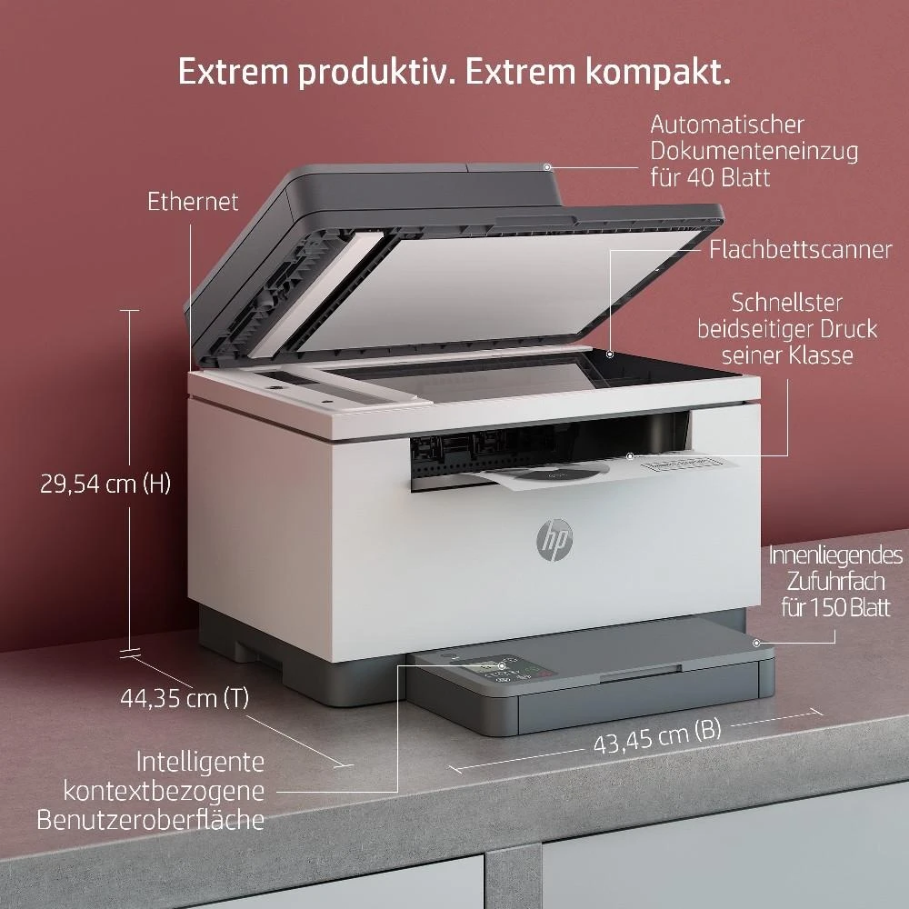 Spausdintuvas Hewlett Packard (HP) HP Daugiafunkcinis įrenginys LaserJet M234sdn (9YG02F)