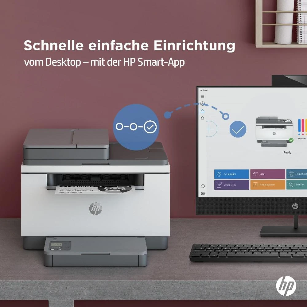 Spausdintuvas Hewlett Packard (HP) HP Daugiafunkcinis įrenginys LaserJet M234sdn (9YG02F)