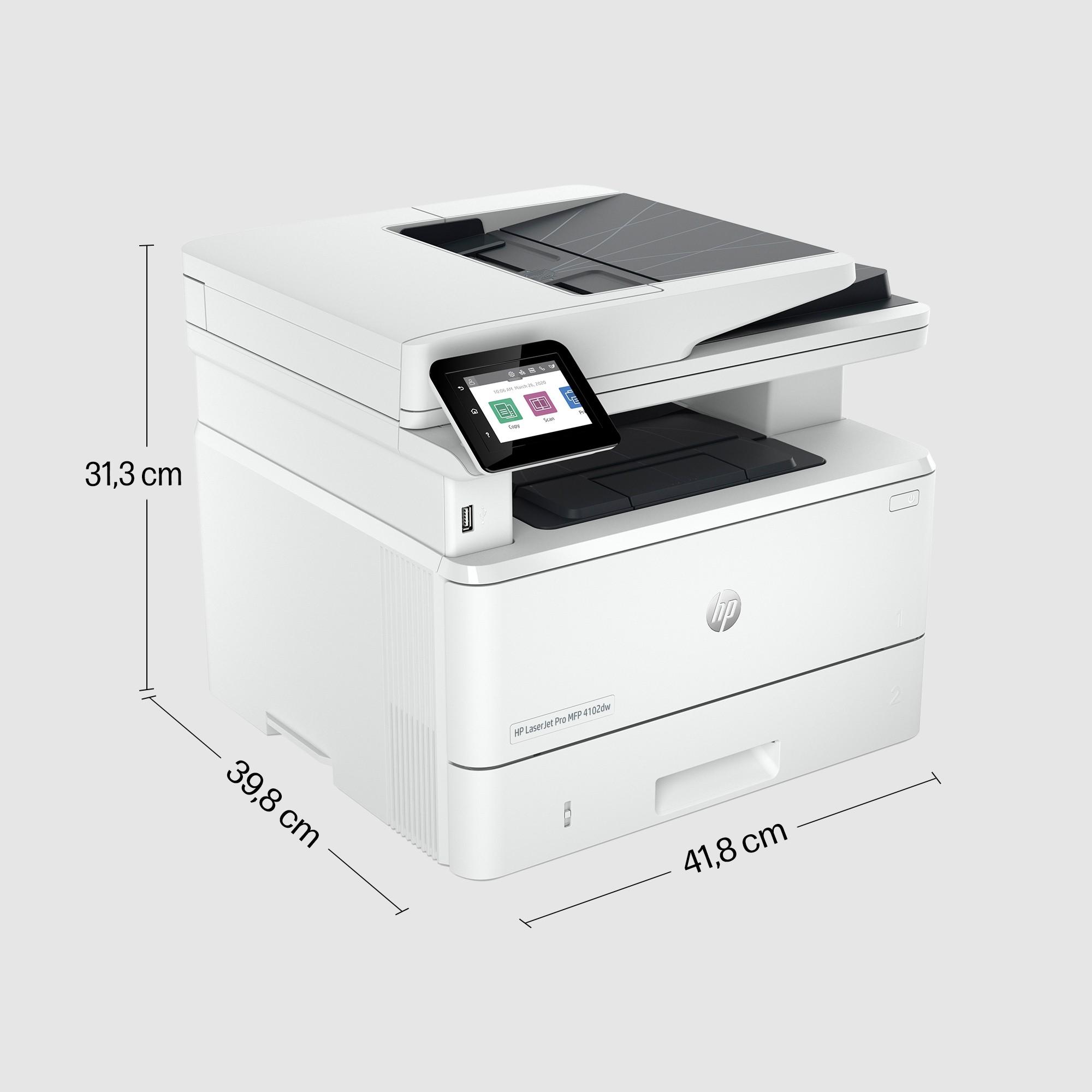Lazerinis spausdintuvas HP LaserJet Pro MFP 4102dw