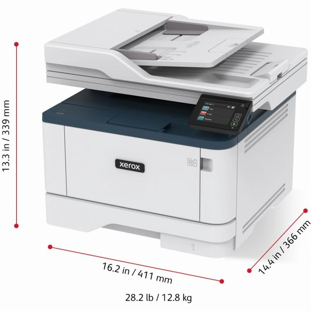 Spausdintuvas Xerox B315DNI, Baltos /Pilkos spalvos