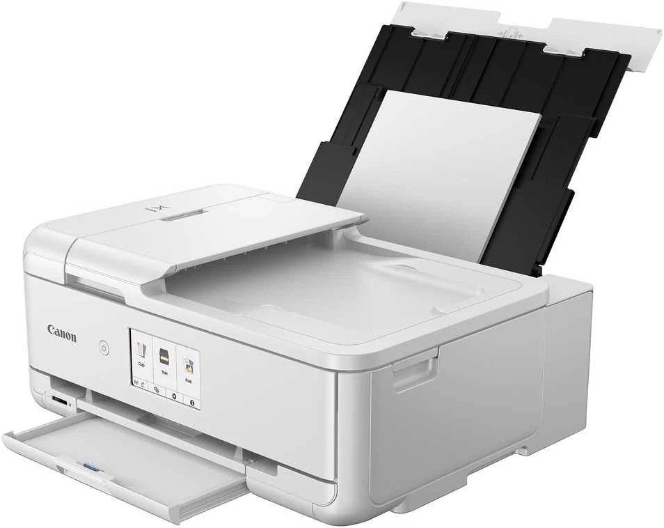Spalvotas rašalinis spausdintuvas Canon Pixma TS9551Ca, A3, Wi-Fi, Baltas