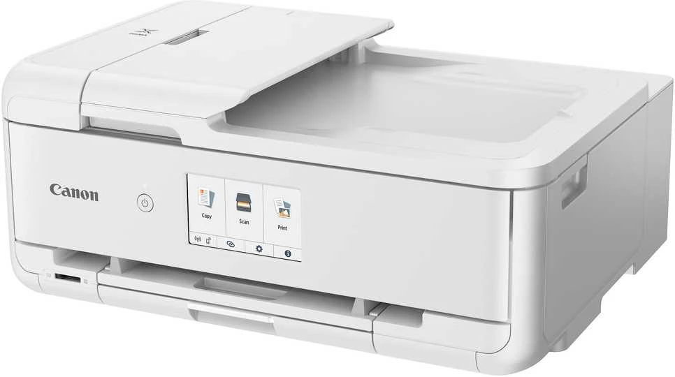 Spalvotas rašalinis spausdintuvas Canon Pixma TS9551Ca, A3, Wi-Fi, Baltas