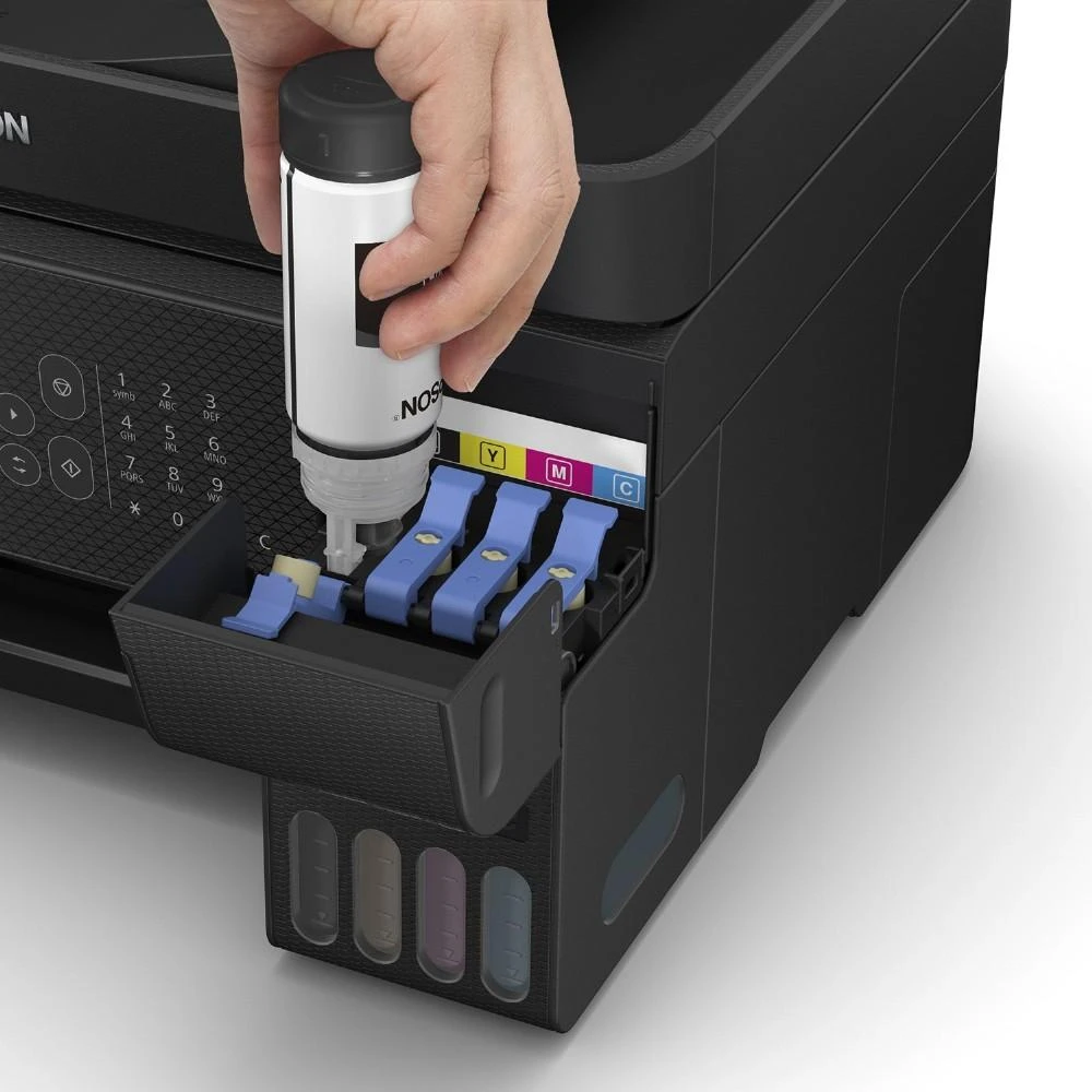 Spausdintuvas Epson EcoTank ET-4800 ET4800 Multifunktionsdrucker spalvotas Tintenstrahl nachfüllbar (C11CJ65402)