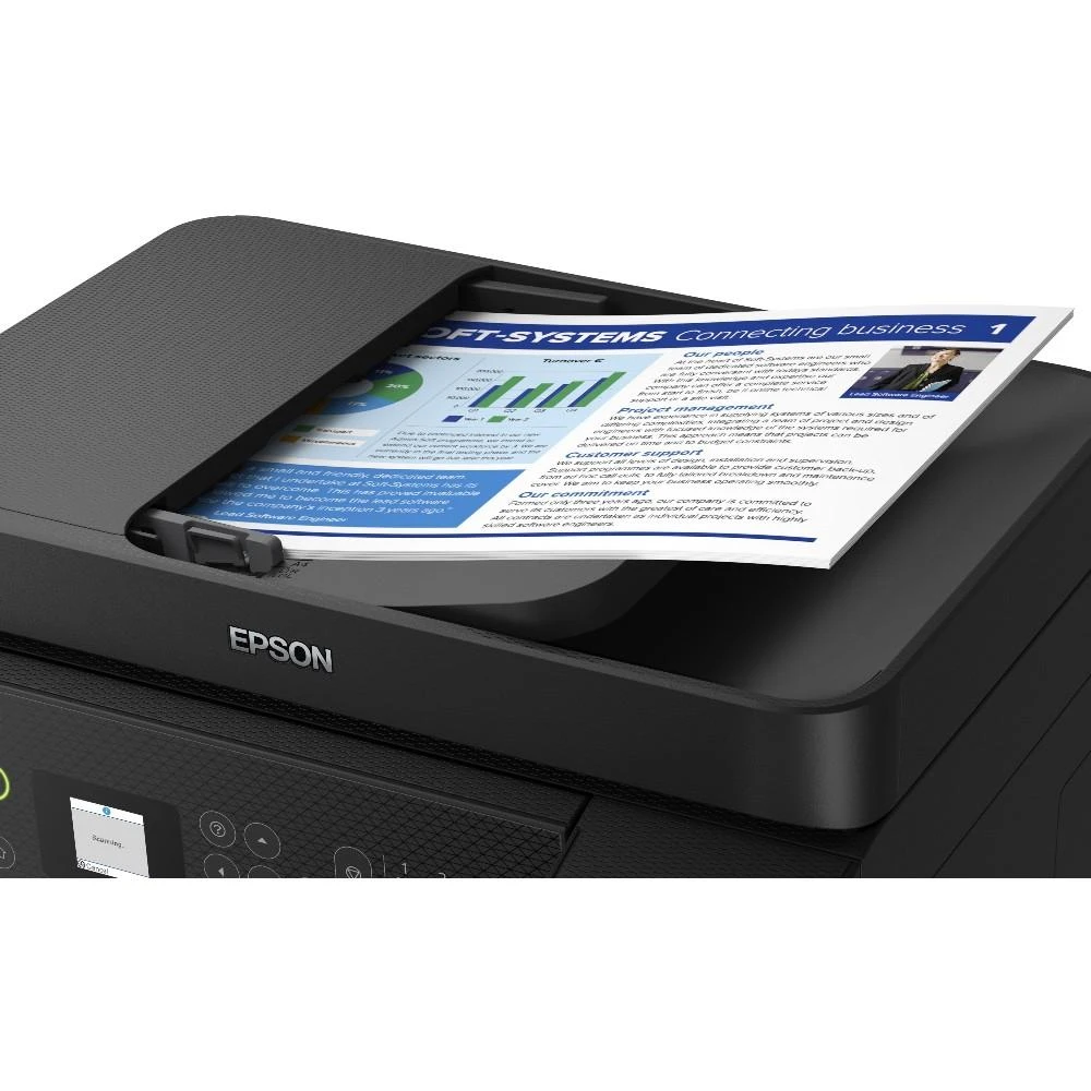 Spausdintuvas Epson EcoTank ET-4800 ET4800 Multifunktionsdrucker spalvotas Tintenstrahl nachfüllbar (C11CJ65402)