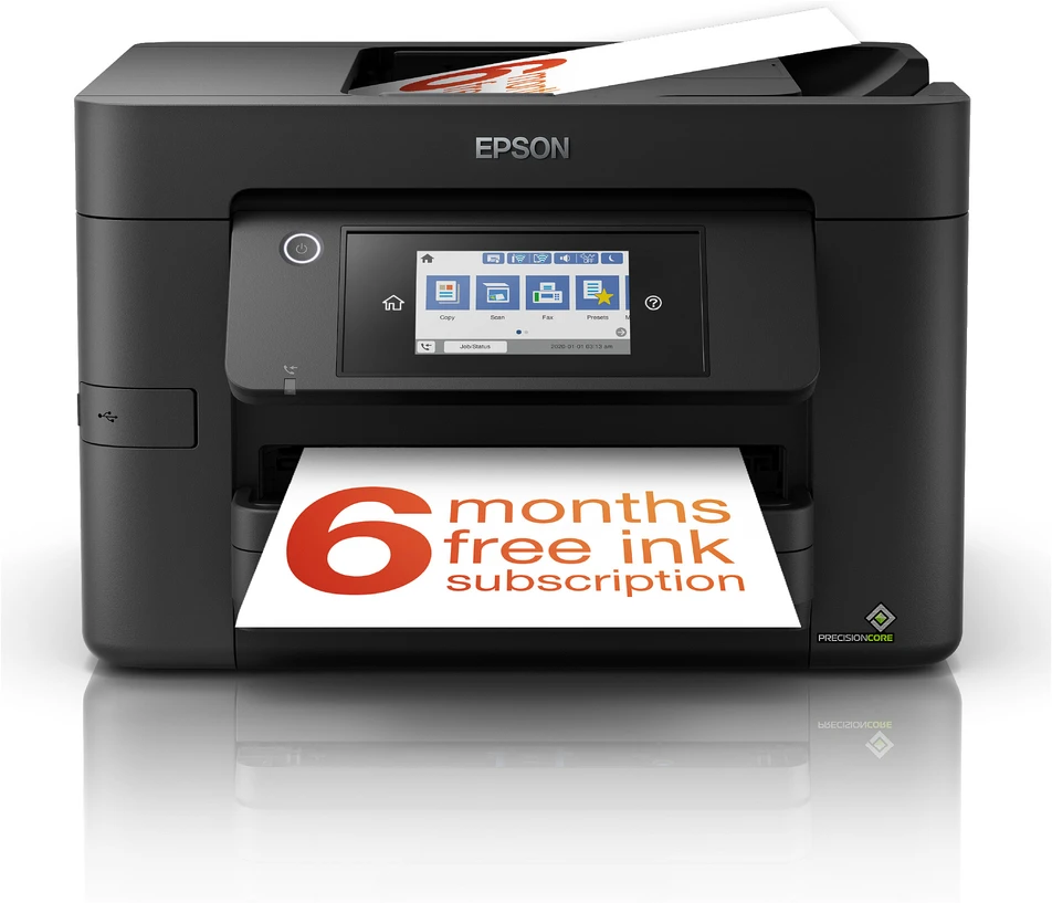 „Epson WorkForce Pro WF-4820DWF“ rašalinis spausdintuvas, A4, 4800 x 2400 DPI, 25 ppm, „Wi-Fi“