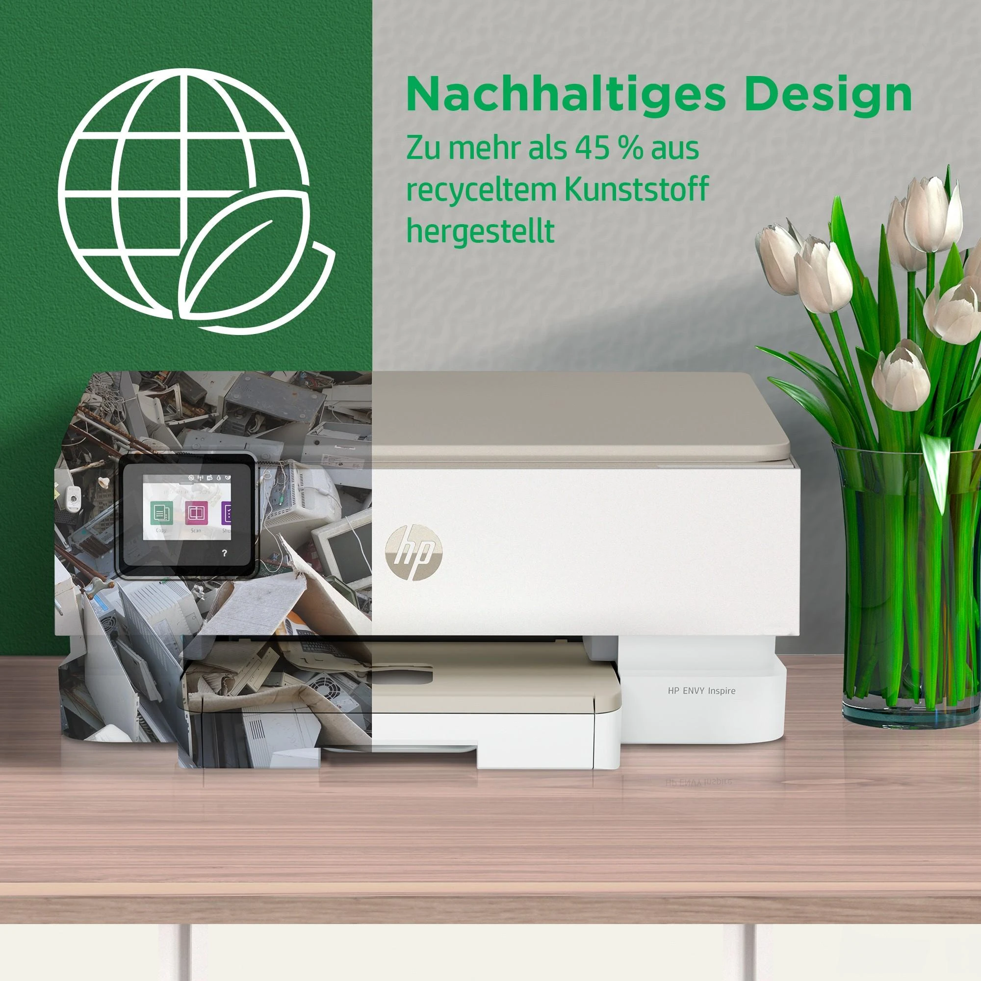 Hewlett Packard (HP) HP Envy Inspire 7220e daugiafunkcis A4 spalvotas rašalinis 10 psl./min. Spausdinti Nuskaityti Kopijuoti Nuotraukos Spausdintuvas