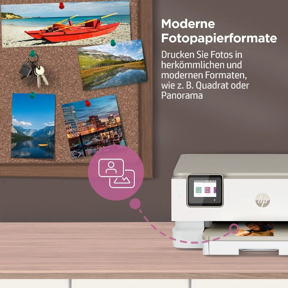 Hewlett Packard (HP) HP Envy Inspire 7220e daugiafunkcis A4 spalvotas rašalinis 10 psl./min. Spausdinti Nuskaityti Kopijuoti Nuotraukos Spausdintuvas