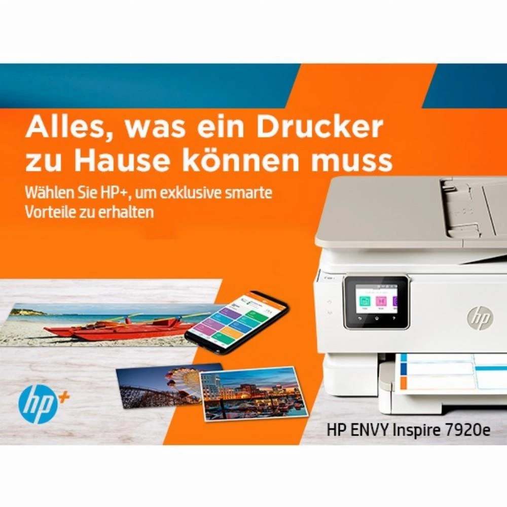 Hewlett Packard (HP) HP Envy Inspire 7920e daugiafunkcis A4 spalvotas rašalinis 10 psl./min. Spausdinti Nuskaityti Kopijuoti Nuotraukos Spausdintuvas