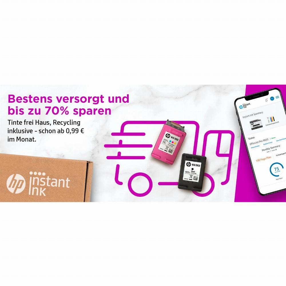 Hewlett Packard (HP) „HP Officejet Pro 9012e All-in-One“ spausdintuvas, įskaitant 6 mėnesių momentinio rašalo su HP+ bandomąją versiją
