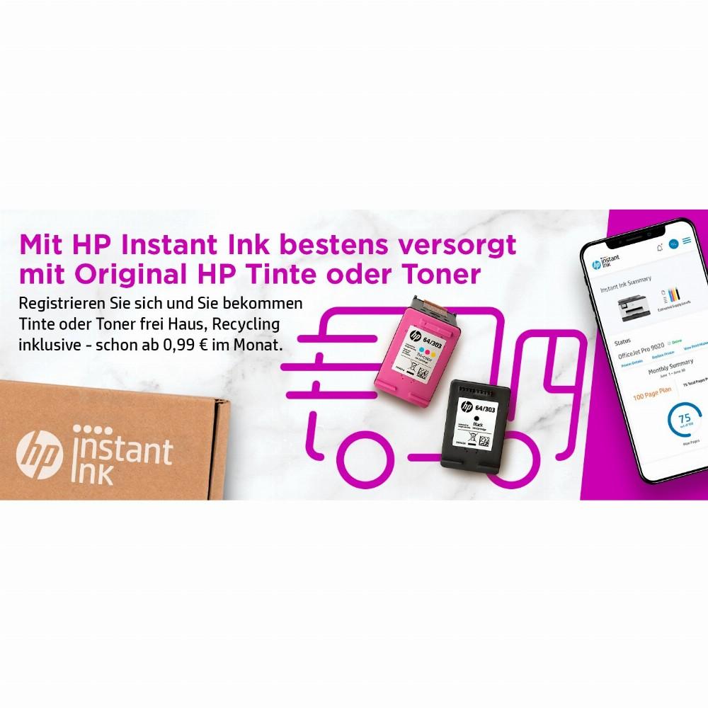 Hewlett Packard (HP) „HP Officejet Pro 9012e All-in-One“ spausdintuvas, įskaitant 6 mėnesių momentinio rašalo su HP+ bandomąją versiją