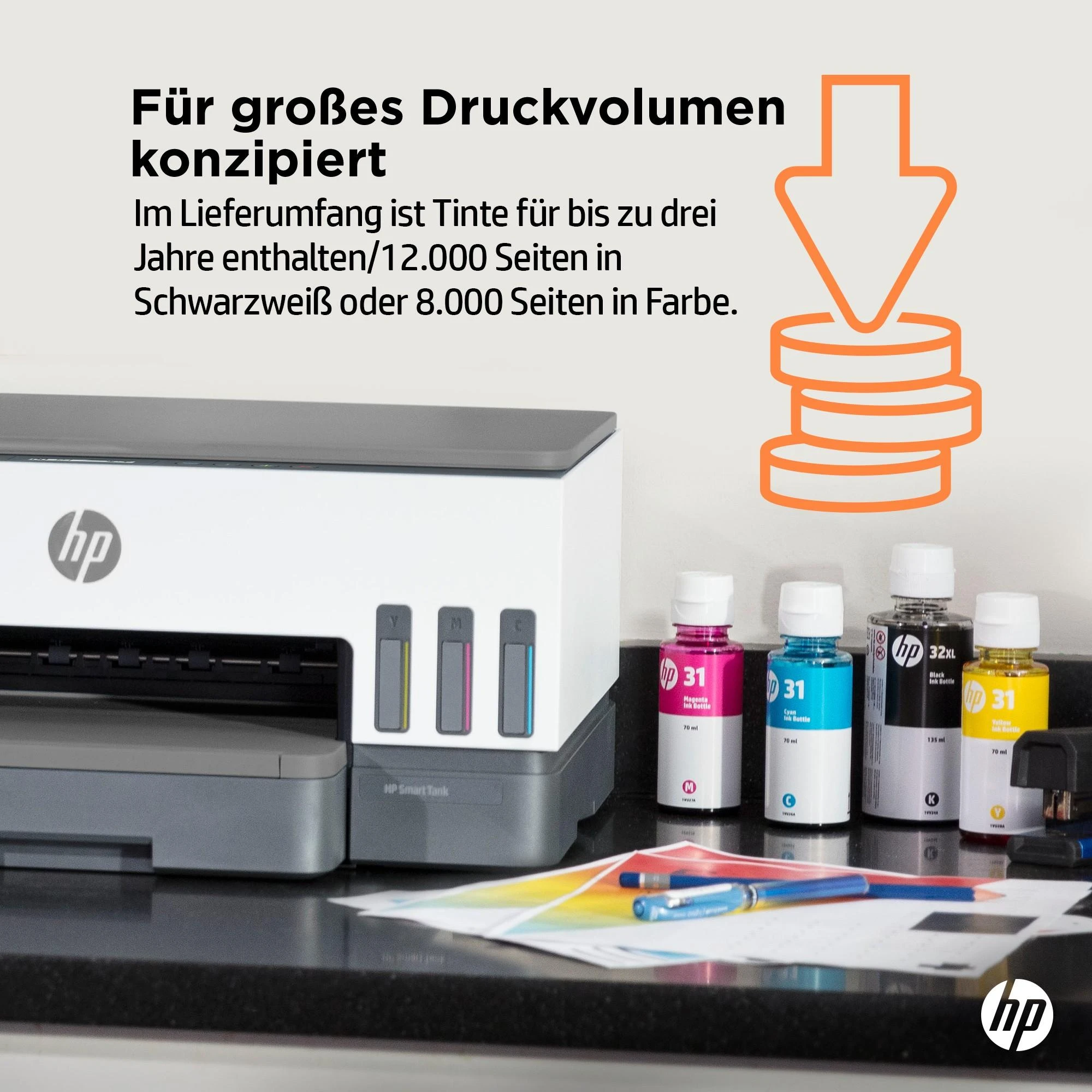 Spausdintuvas Hewlett Packard (HP) HP Smart Tank 7005