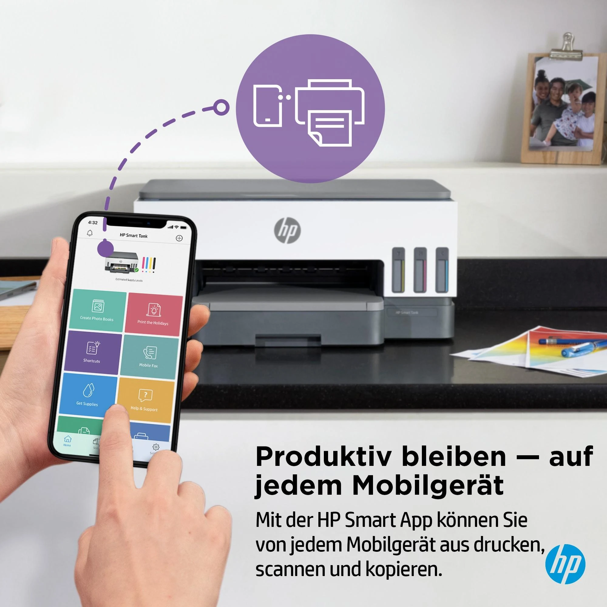 Spausdintuvas Hewlett Packard (HP) HP Smart Tank 7005