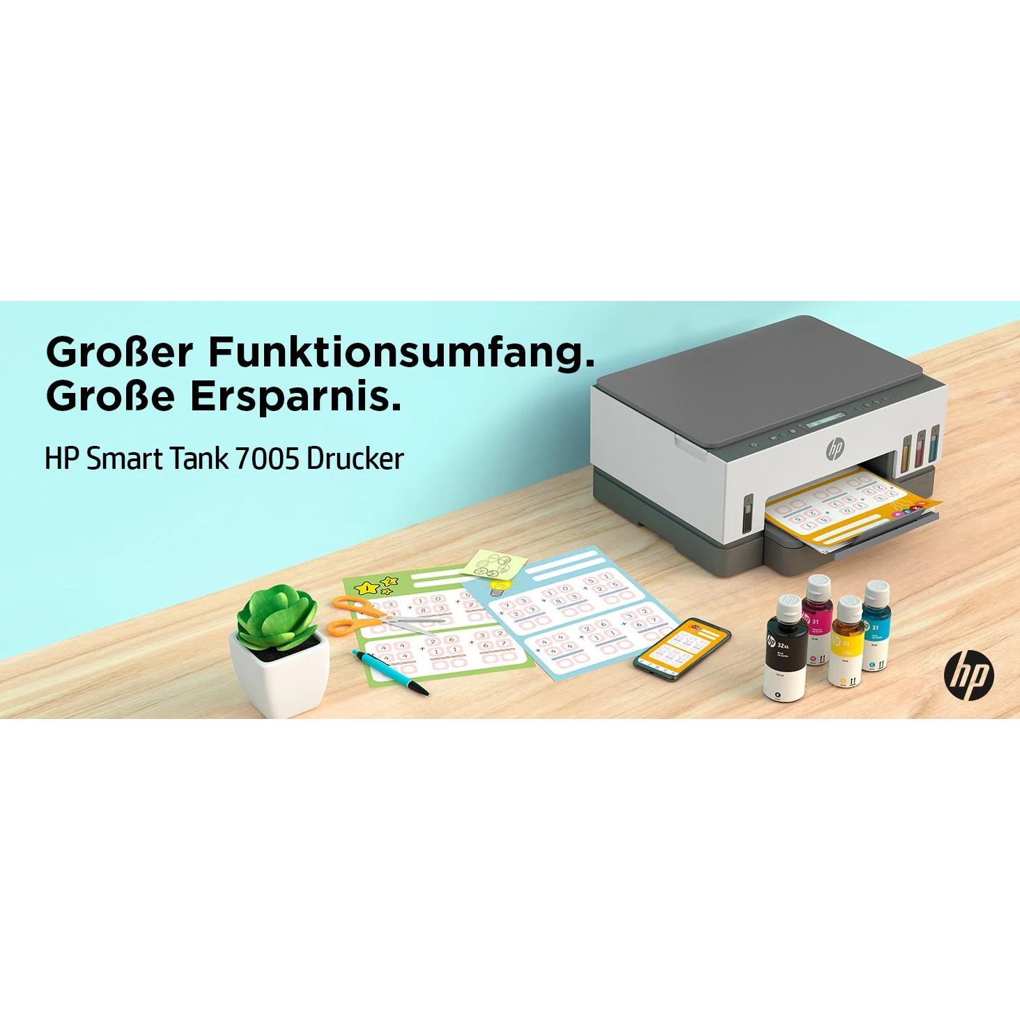 Spausdintuvas Hewlett Packard (HP) HP Smart Tank 7005
