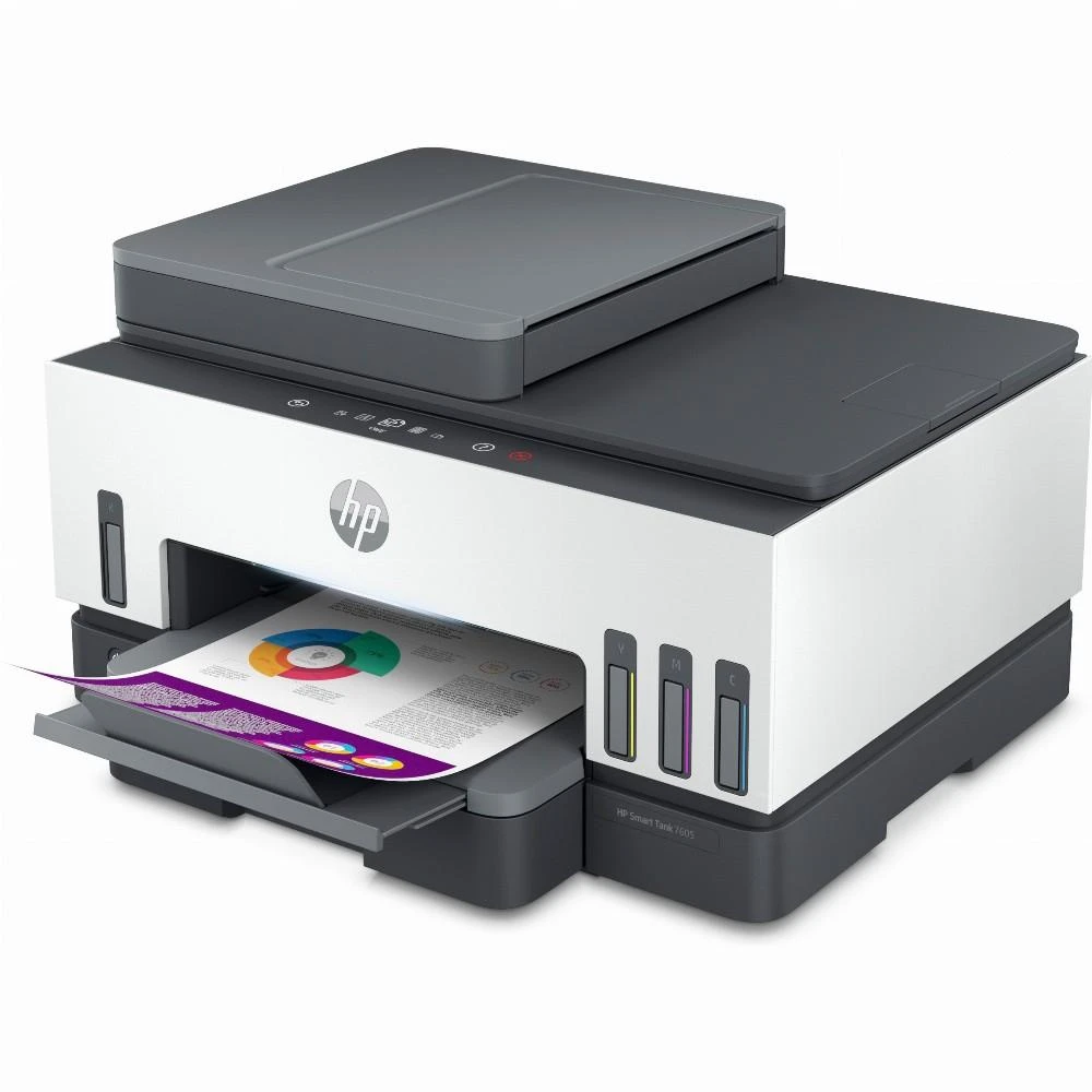 Hewlett Packard (HP) Spausdintuvas T HP Smart Tank 7605 3in1/A4/WiFi/Bluetooth/ADF/Dulpex