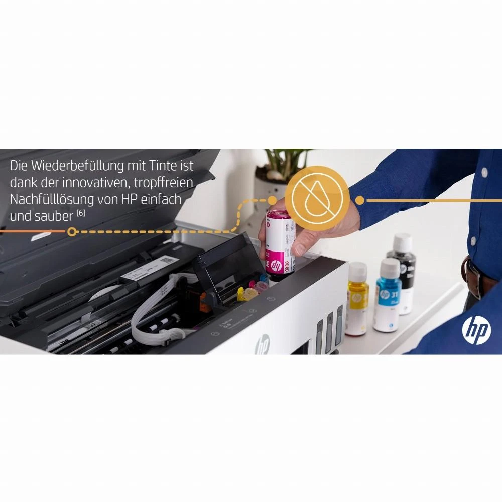Hewlett Packard (HP) Spausdintuvas T HP Smart Tank 7605 3in1/A4/WiFi/Bluetooth/ADF/Dulpex