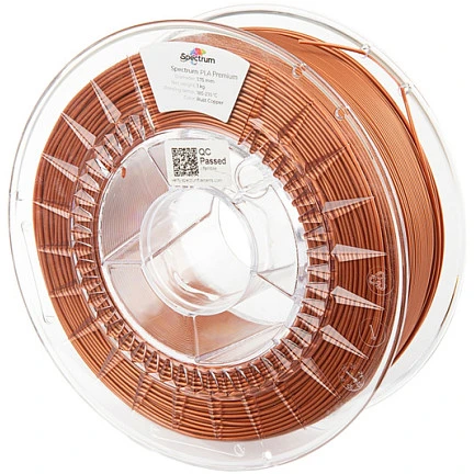 Spektro grupė SPECTRUMG 5903175657121 Kaitinamasis siūlas SPECTRUMAS / PLA / RŪDŽIS VARIS / 1,75 mm / 1kg