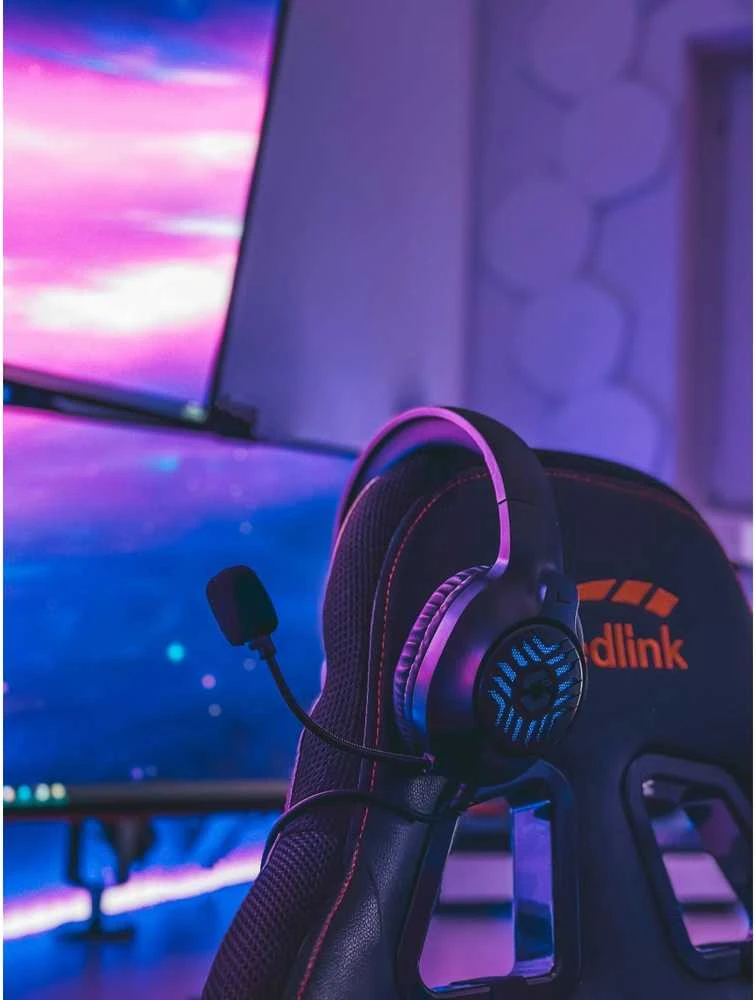 „Speedlink“ ausinės „Tyron RGB Stereo“ (SL-860016-BK)