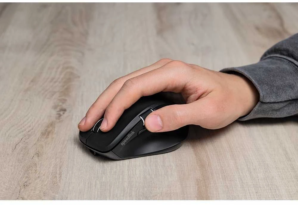 „Speedlink LIBERA“ įkraunama ir belaidė pelė su „Bluetooth“ – juoda