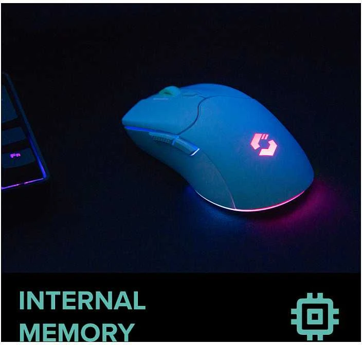 „Speedlink VELOX“ įkraunama RGB belaidė žaidimų pelė, balta