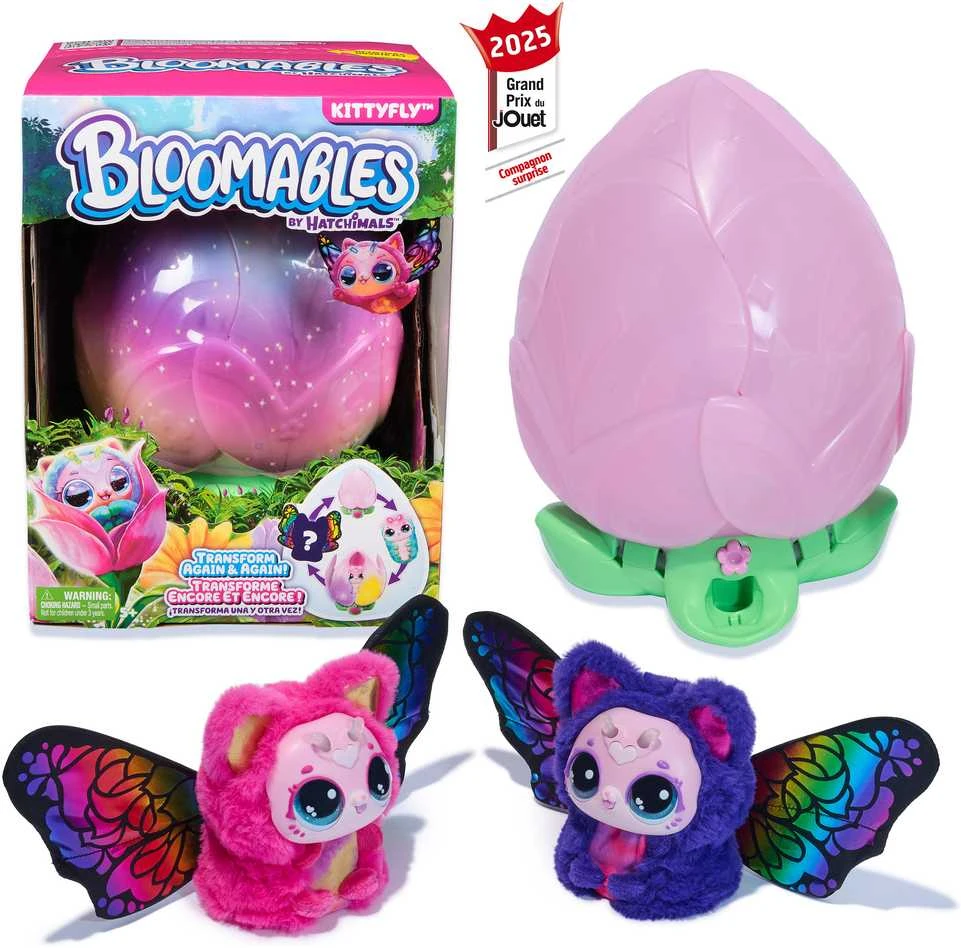 HATCHIMALS ALIVE Interaktyvus žaislas „Žydintis siurprizas-kačiukas“