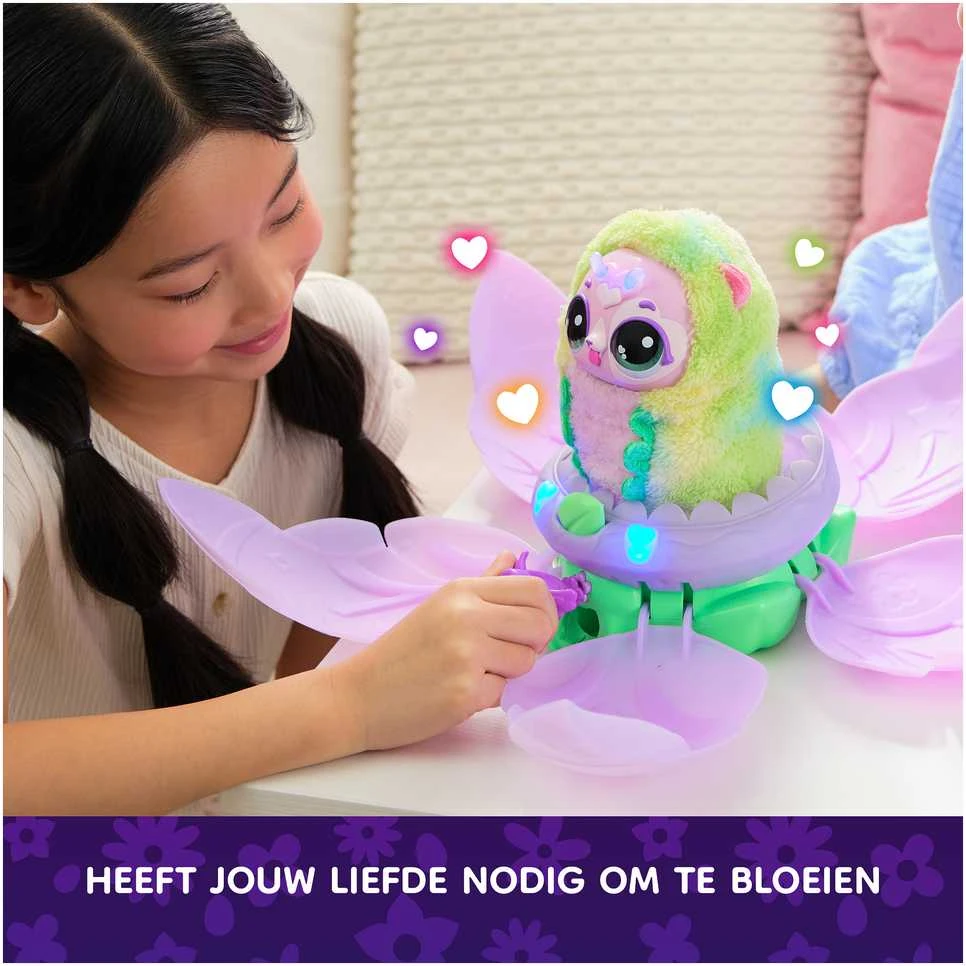 HATCHIMALS ALIVE Interaktyvus žaislas „Žydintis siurprizas-šuniukas“