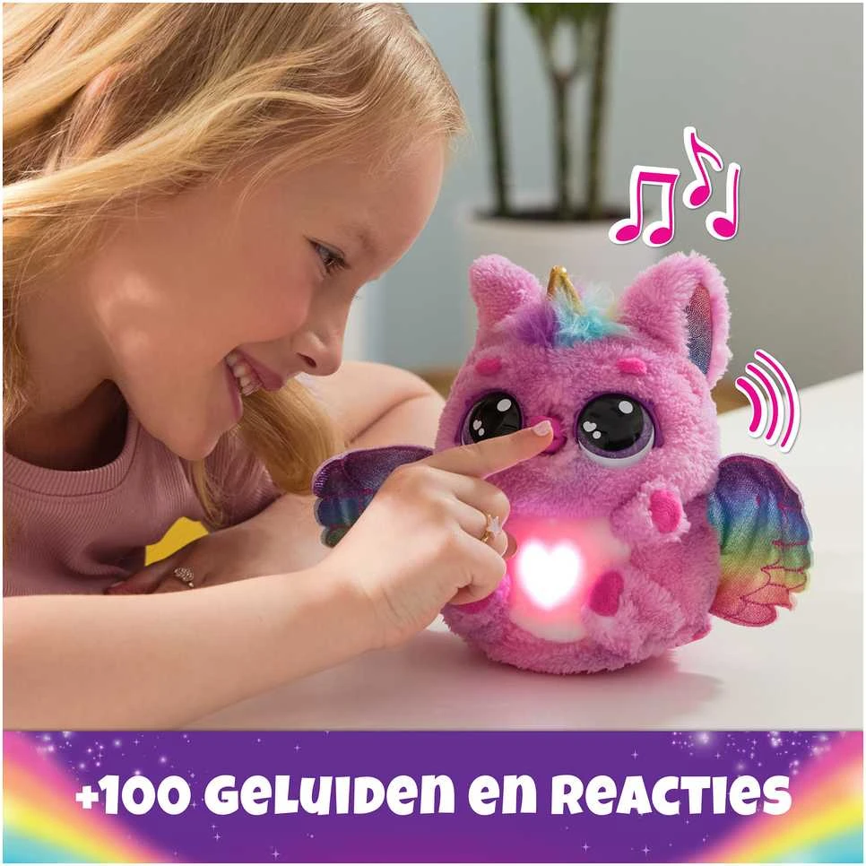 Interaktyvus žaislas HATCHIMALS „Alive Pufficorn“