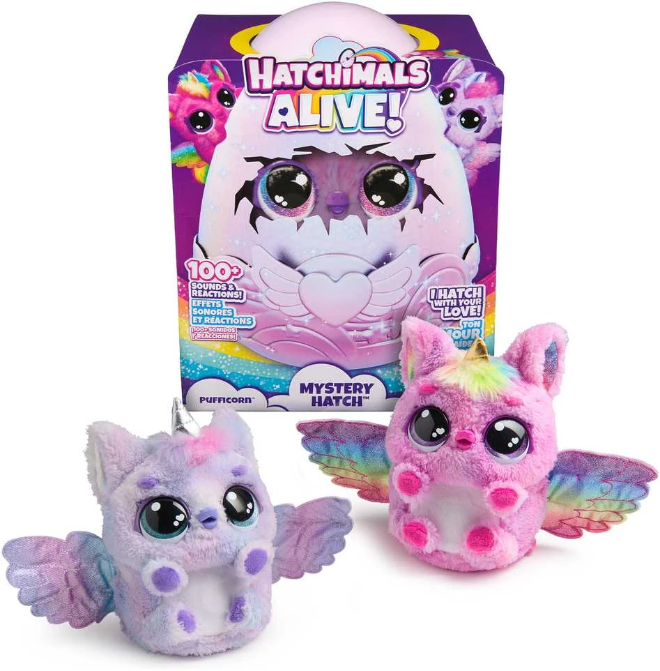 Interaktyvus žaislas HATCHIMALS „Alive Pufficorn“