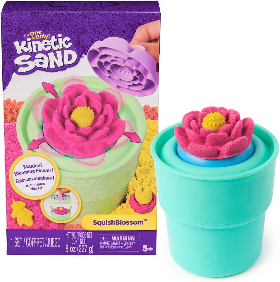 Spin Master KINETIC SAND Rinkinys „Gėlės“