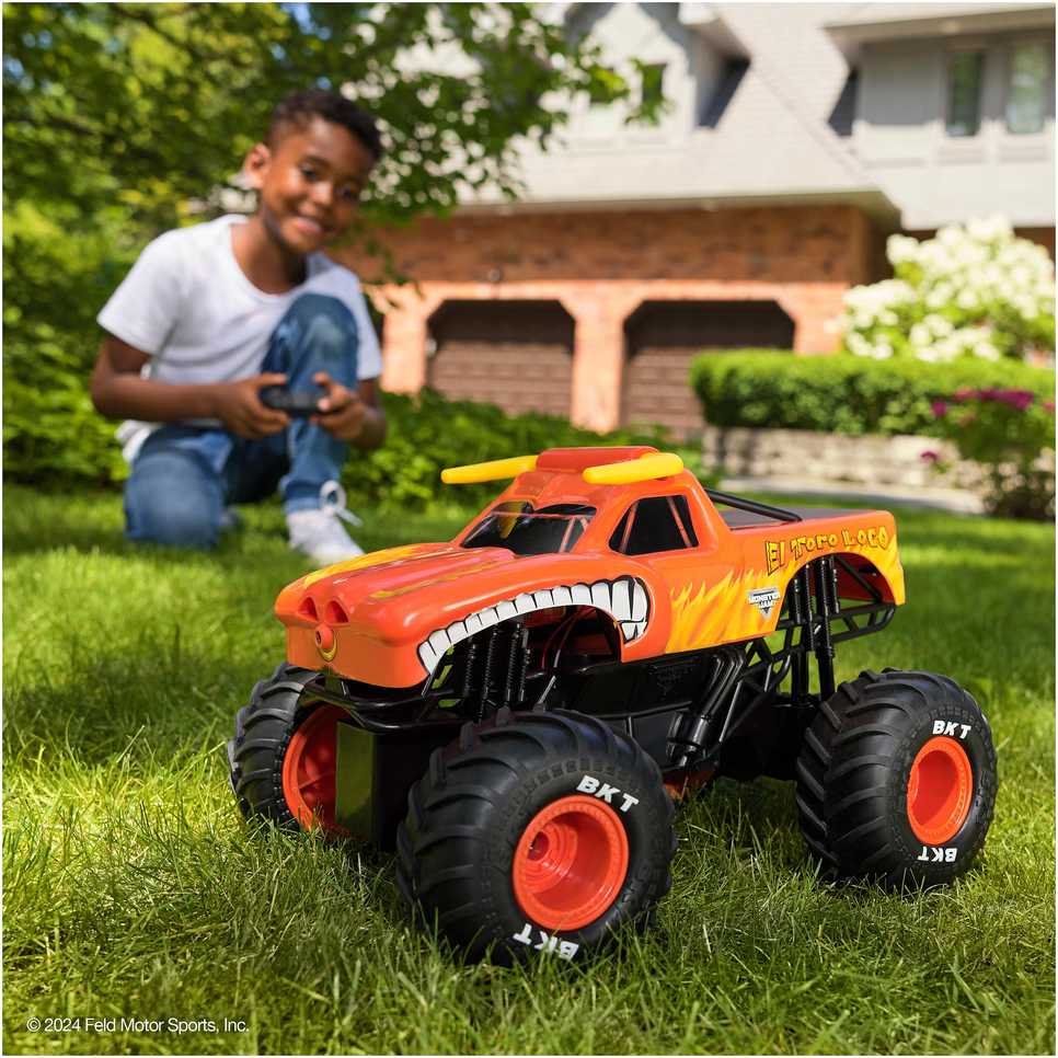 Spin Master Monster Jam El Toro Loco RC Monster Truck
